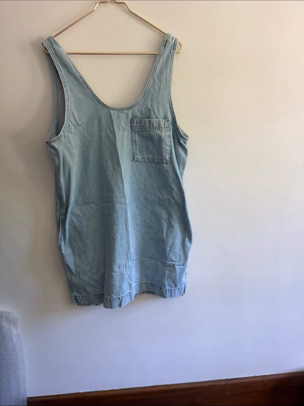 Oversized Jean dress